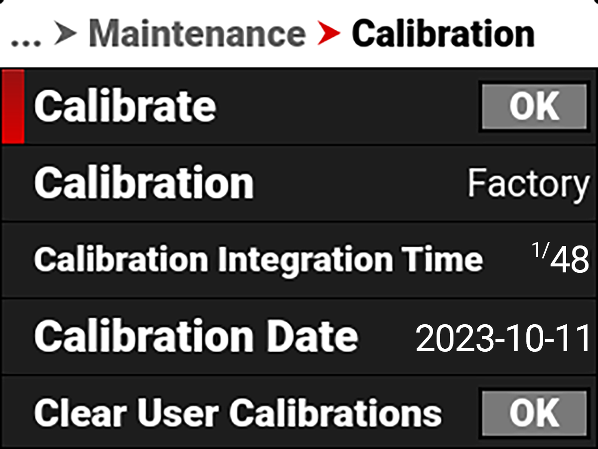 Calibration